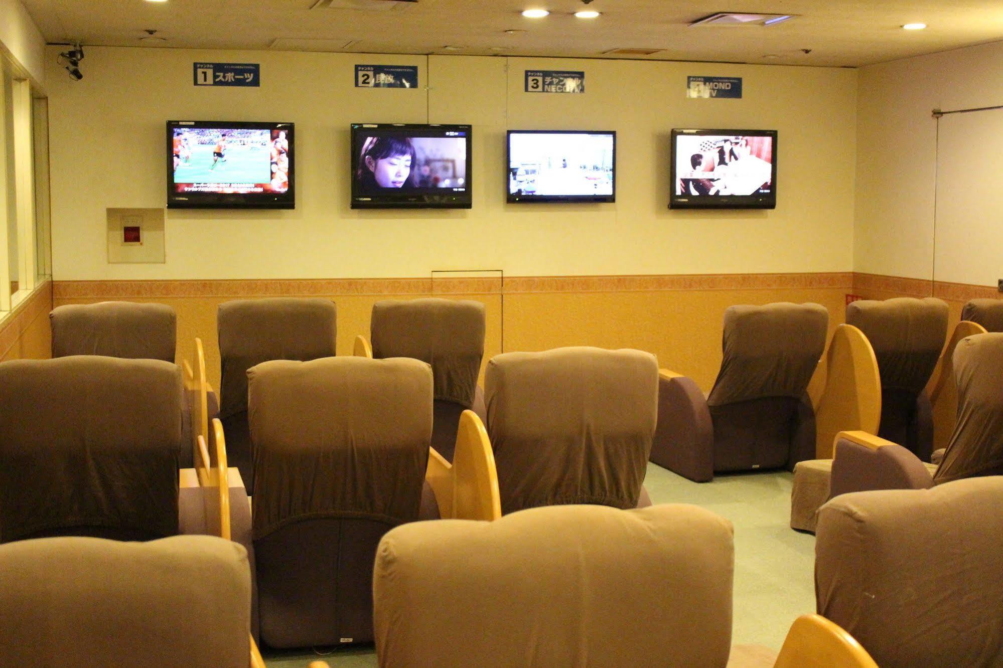 Capsule Hotel Asahi Plaza Shinsaibashi Осака Экстерьер фото