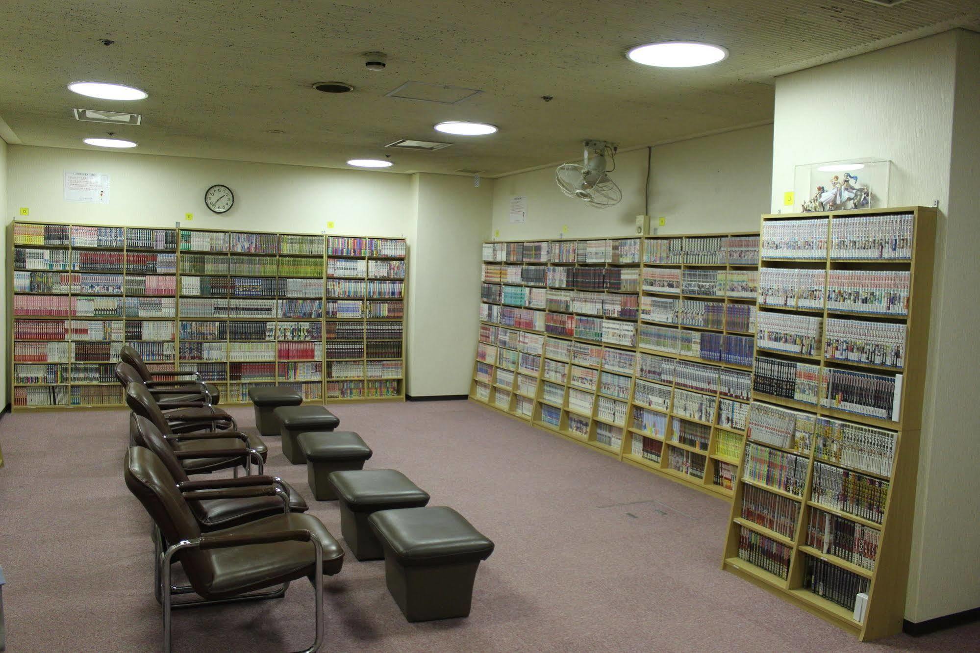 Capsule Hotel Asahi Plaza Shinsaibashi Осака Экстерьер фото
